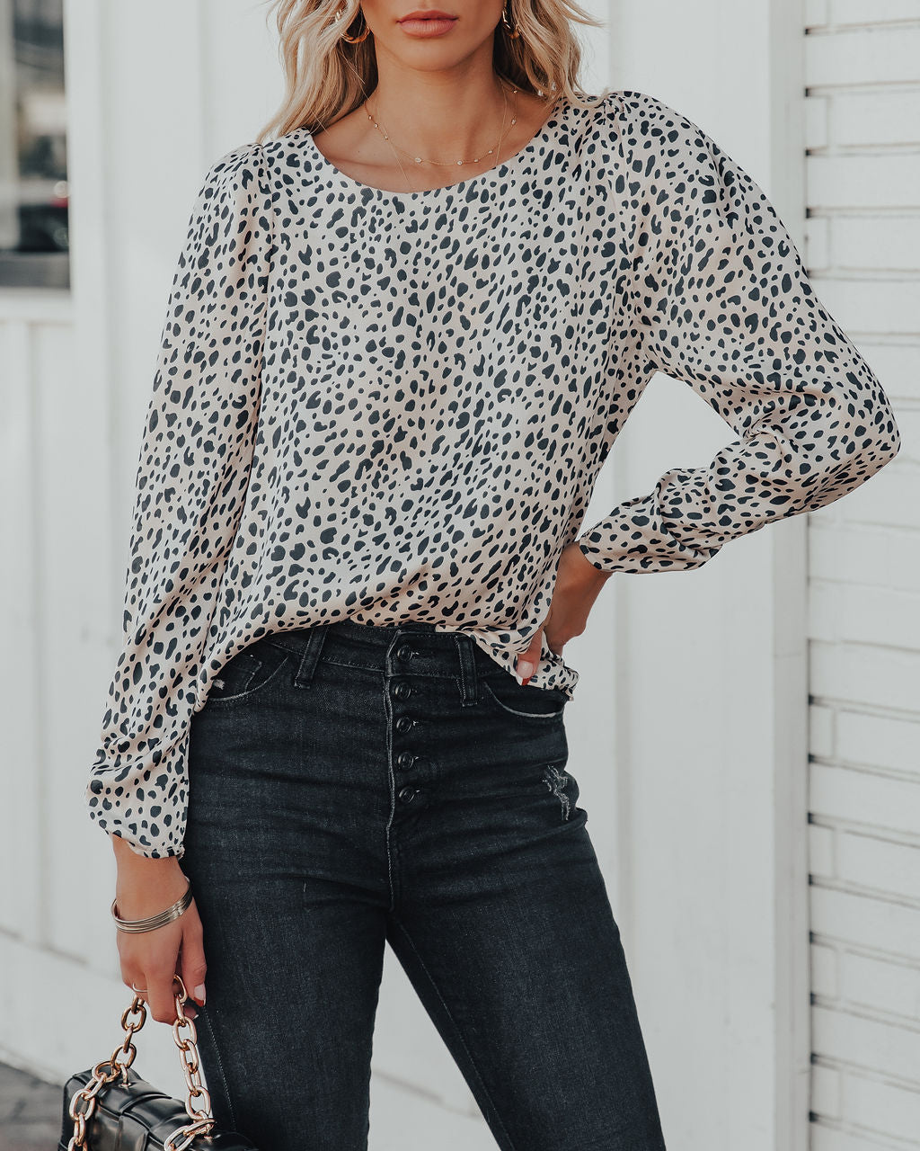 Bristol Animal Print Blouse