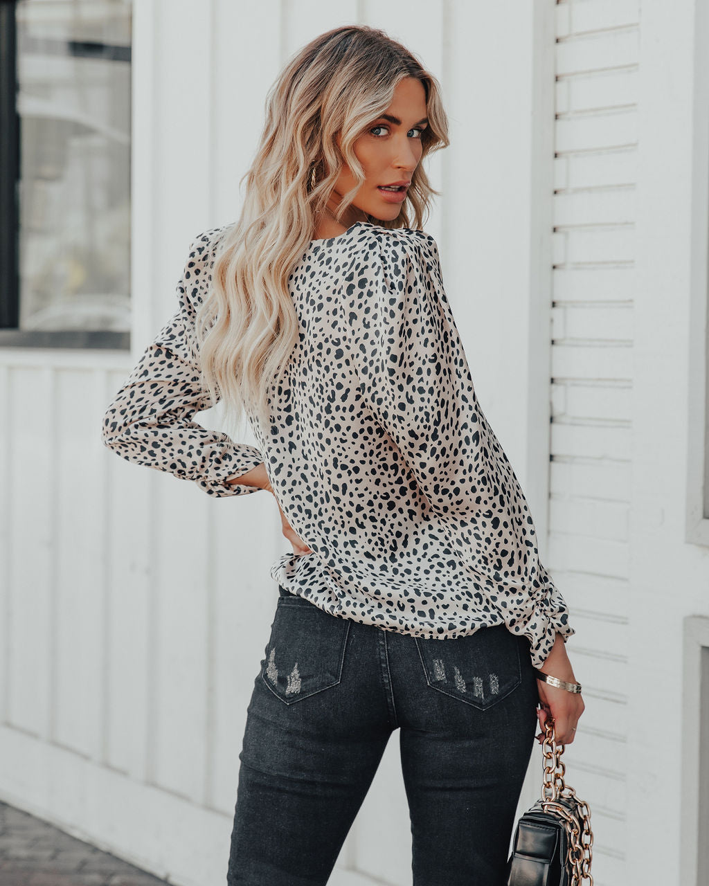 Bristol Animal Print Blouse