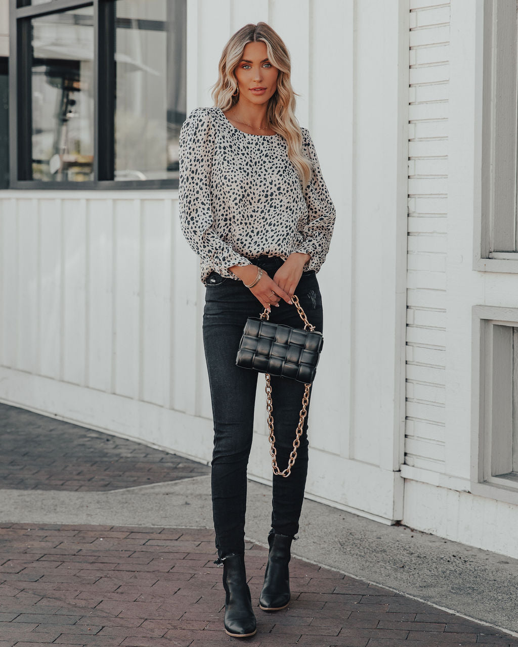 Bristol Animal Print Blouse