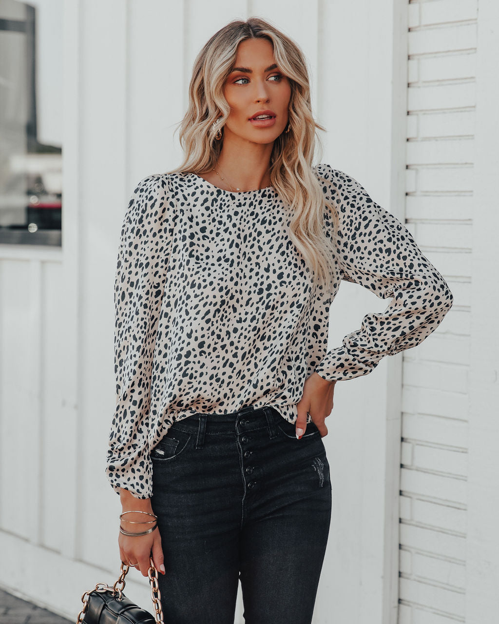 Bristol Animal Print Blouse