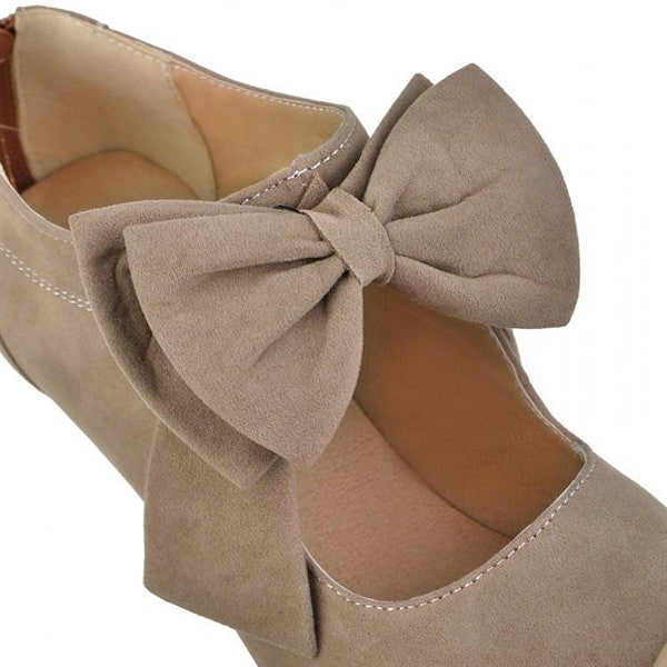 Cute Bow Knot High Heels