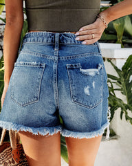 Lyla High Rise Vintage Denim Shorts