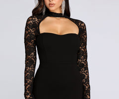 Danielle Sweetheart Lace Formal Dress