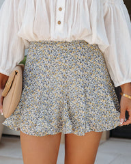 Dolores Park Floral Mini Skort