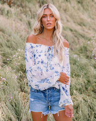 Discovery Floral Off The Shoulder Blouse