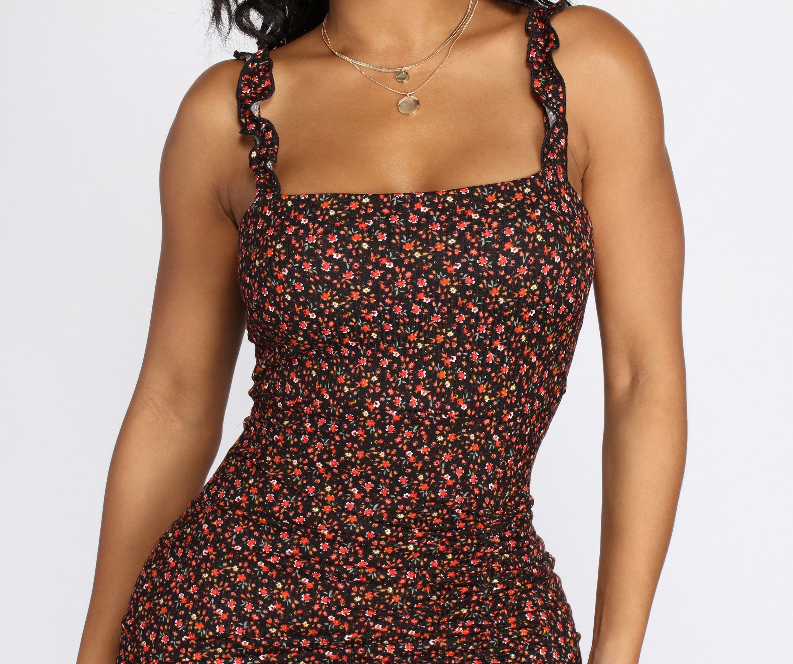 Ditsy Floral Daze Mini Dress