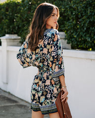 Alyona Floral Kimono Romper