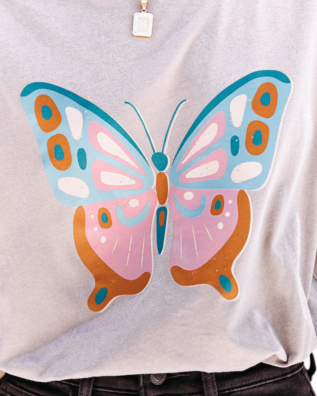 Eccentric Butterfly Cotton Tee