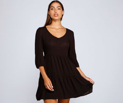 Effortless Vibes Babydoll Dress