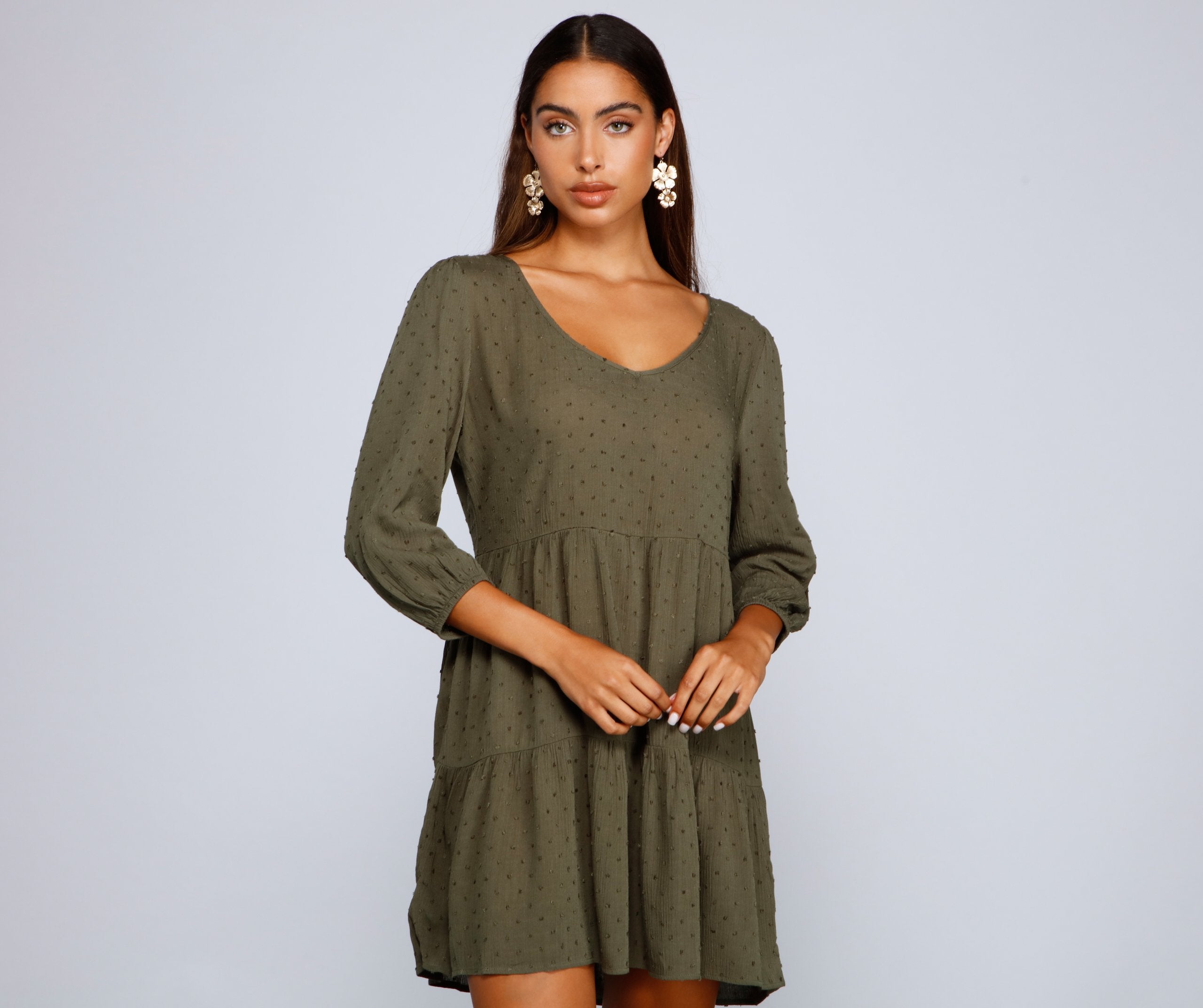 Effortless Vibes Babydoll Dress