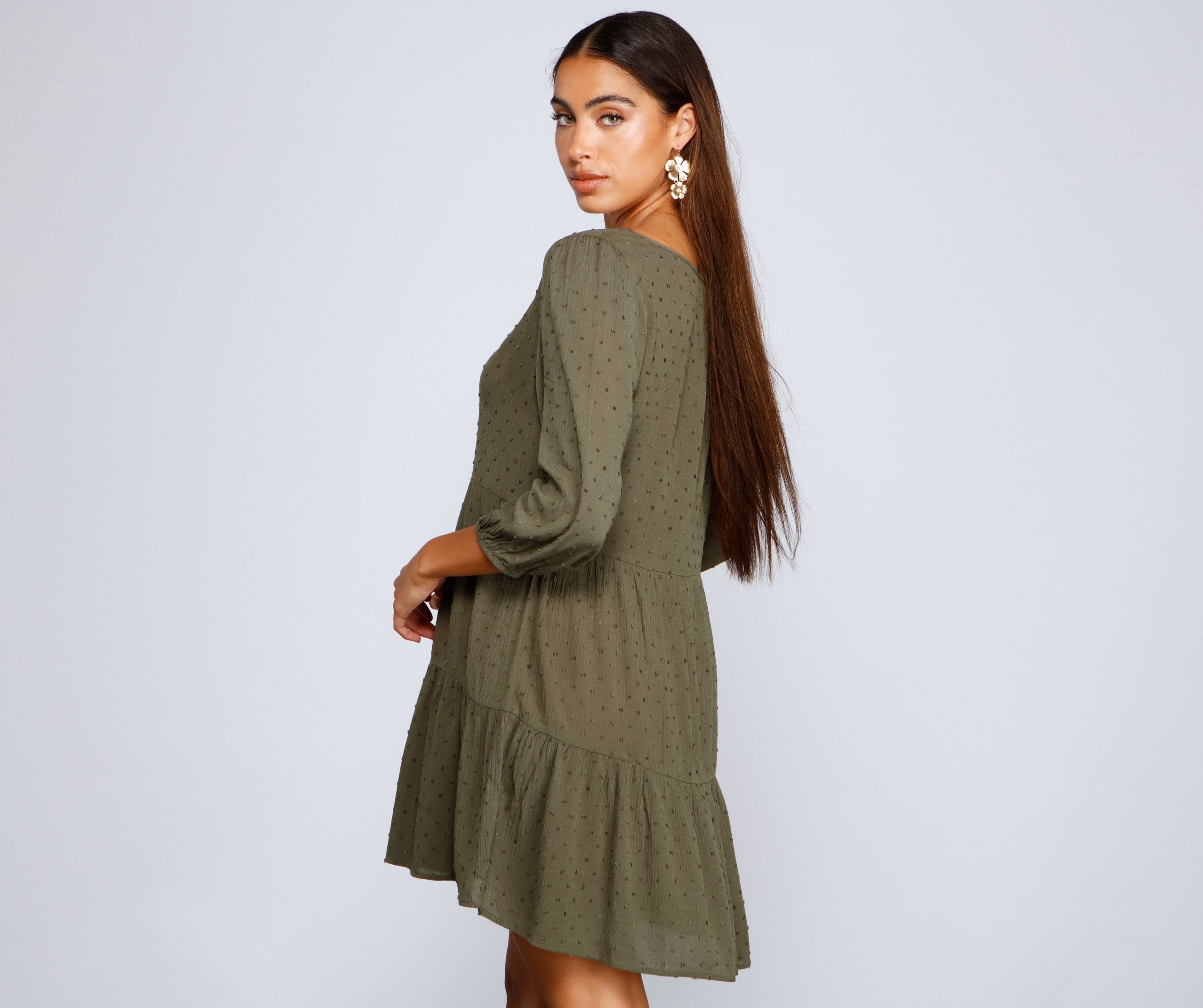 Effortless Vibes Babydoll Dress