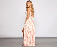 Effortlessly Enchanting Floral Maxi Dress