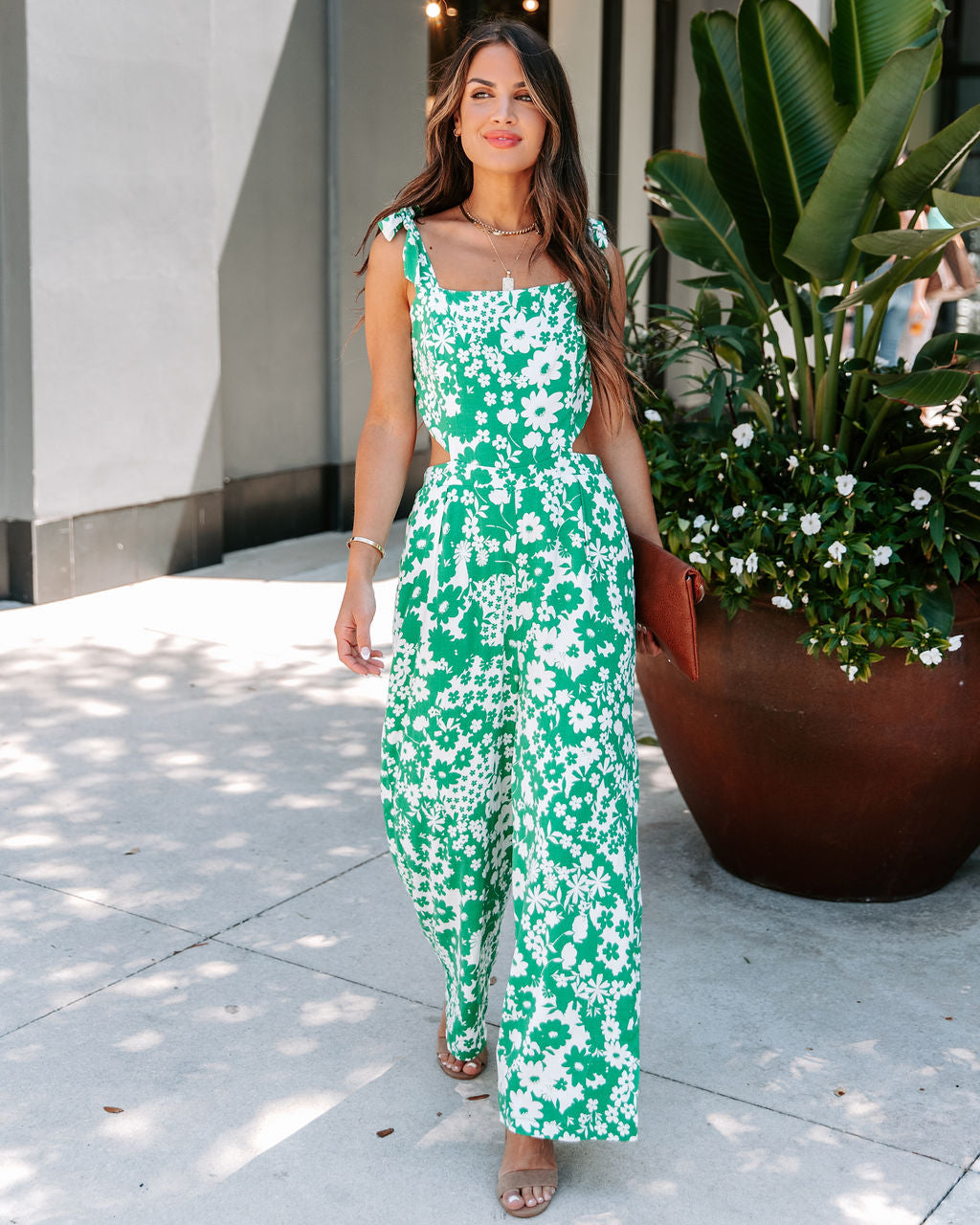 Envy Me Pocketed Cut Out Jumpsuit