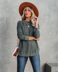 Erickson Cotton Blend Thermal Top - Hunter Green