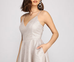 Erin Formal Glitter Party Dress