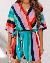 Chasing Rainbows Kimono Romper