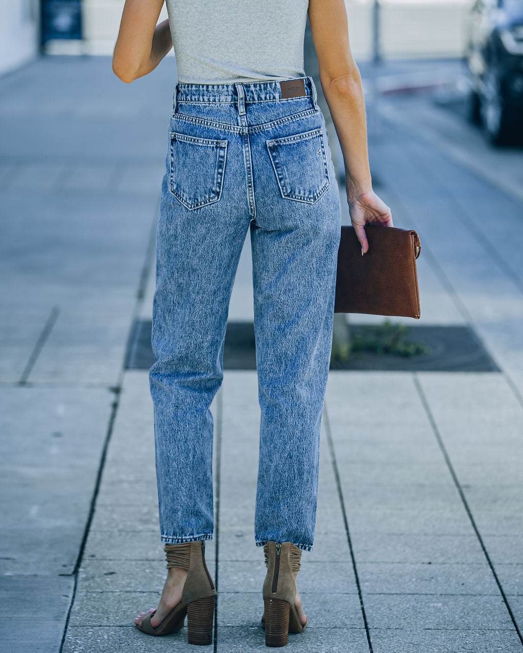 Carlotta High Rise Vintage Mom Jeans