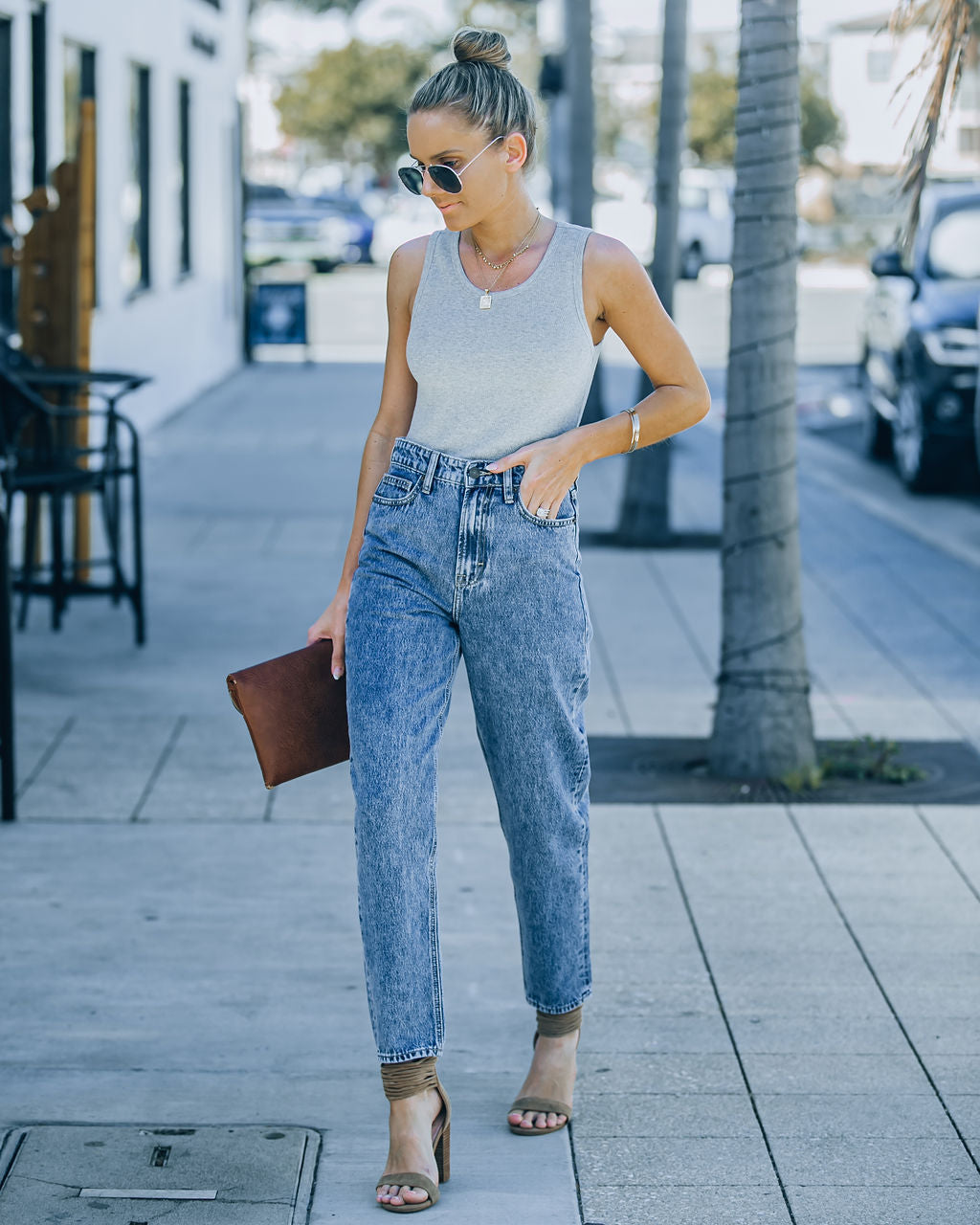 Carlotta High Rise Vintage Mom Jeans