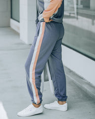 Mia Colorblock Pocketed Joggers