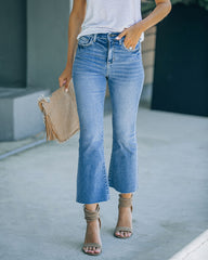 Lily Mae High Rise Kick Flare Denim