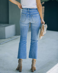 Lily Mae High Rise Kick Flare Denim