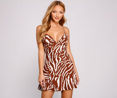 Feelin' Wild Sleeveless Slip Dress