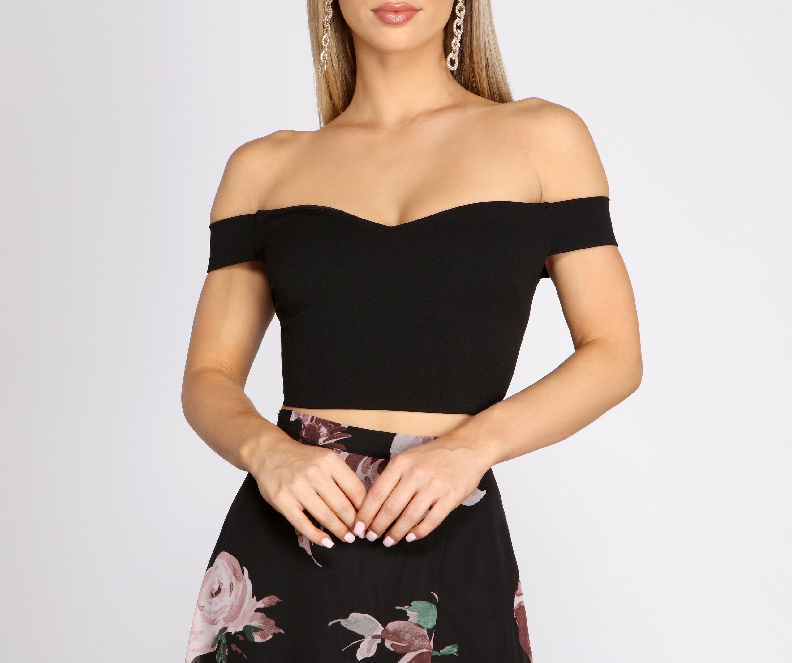 Flora Floral Two Piece Dress