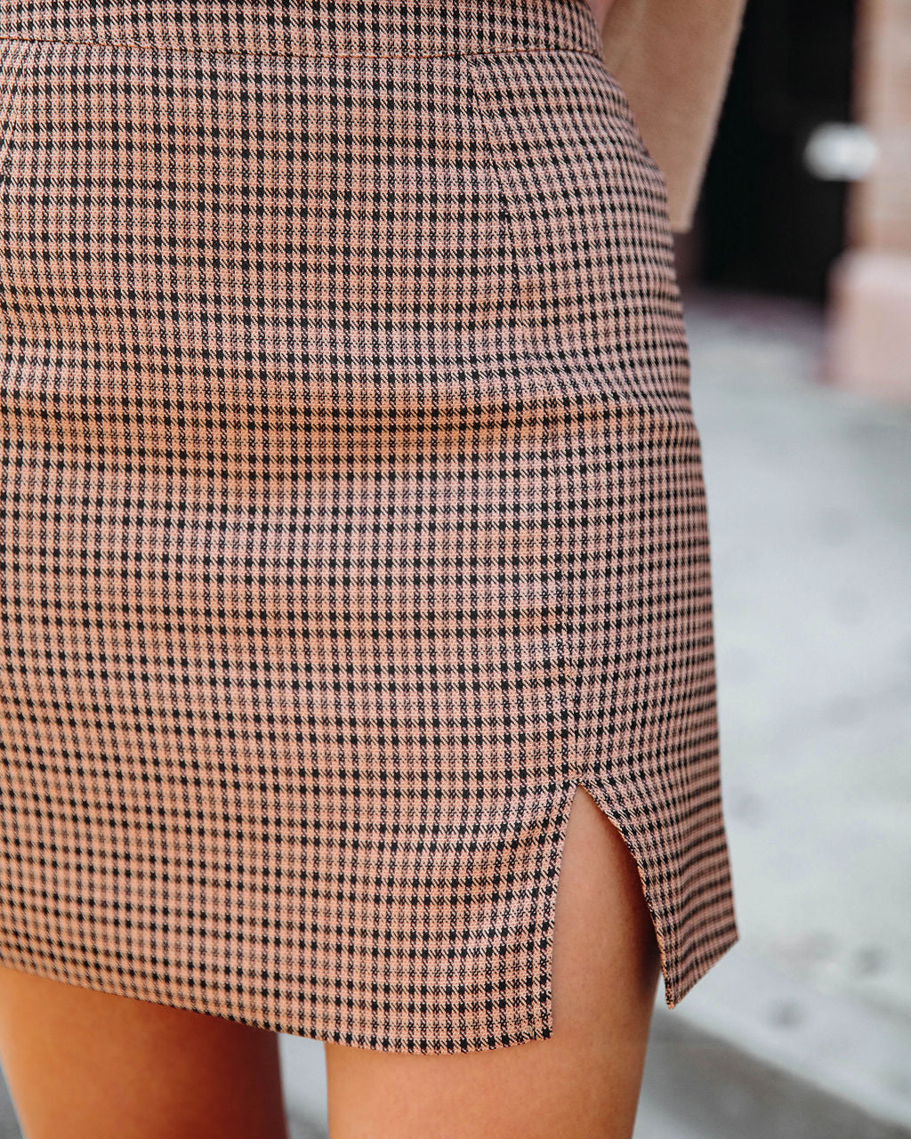 Get It Right Plaid Mini Skirt - SALE