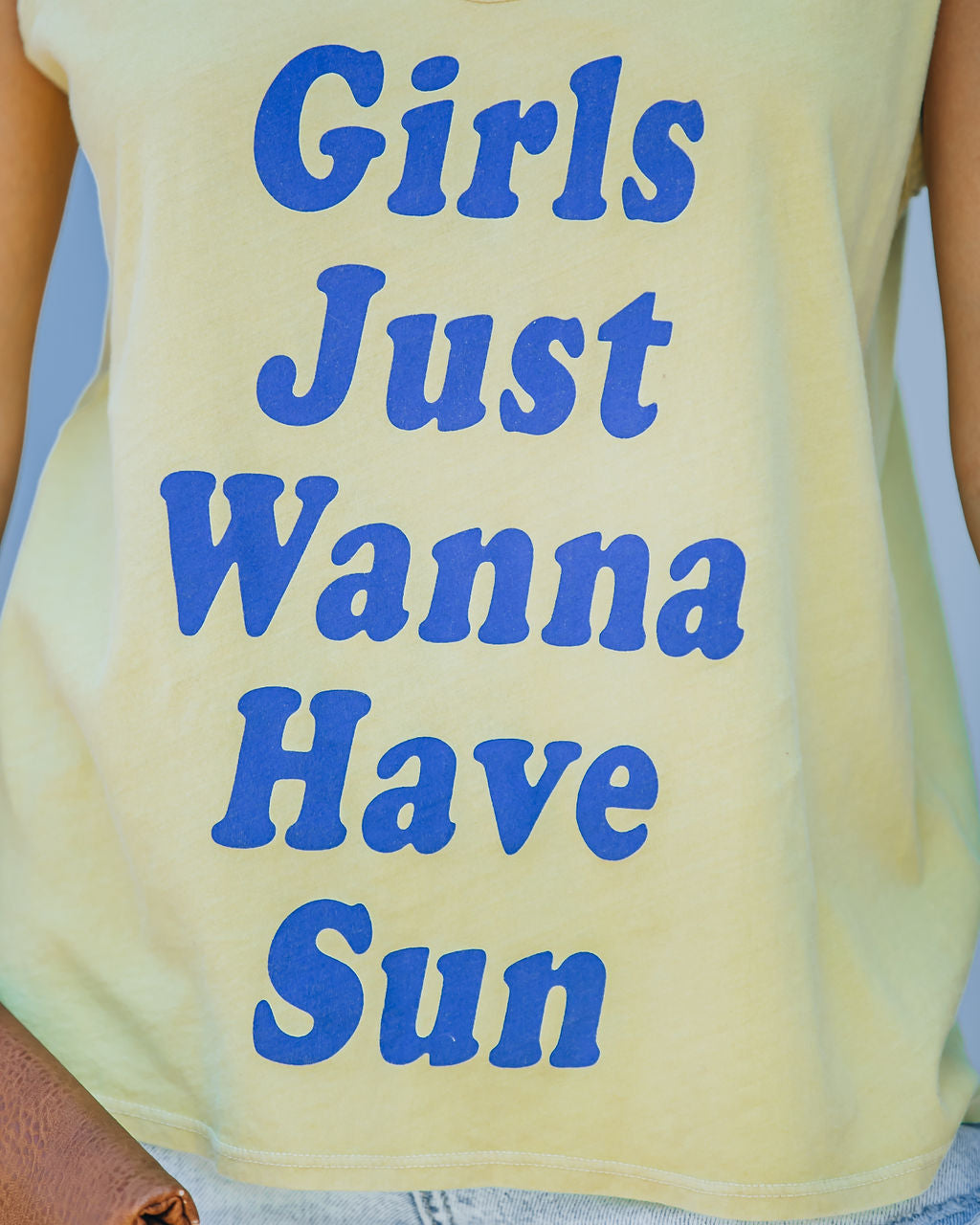 Girls Just Wanna Have Sun Knit Tank