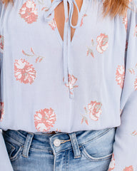 Give Me Love Floral Ruffle Off The Shoulder Top