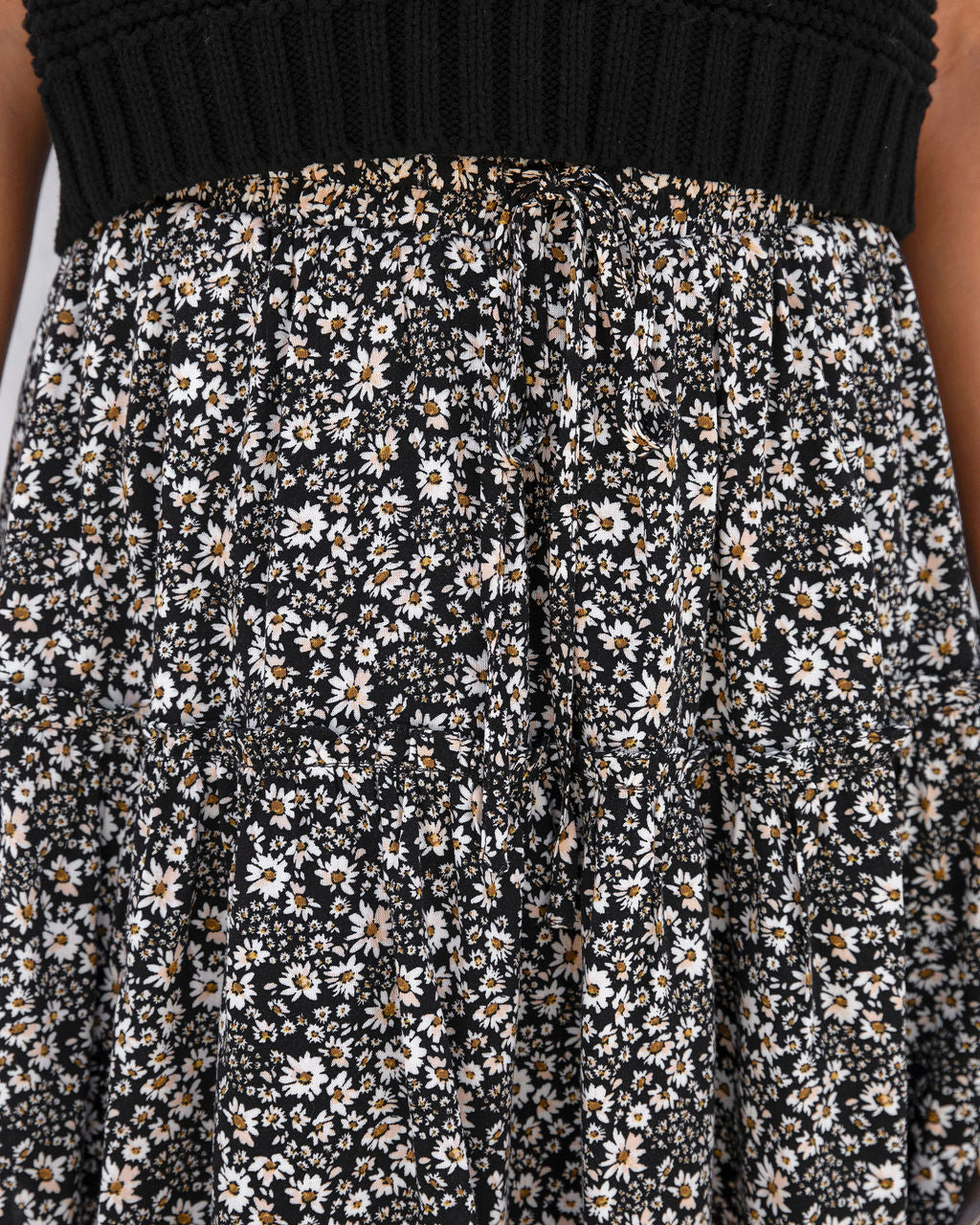 Glenda Floral Pocketed Mini Skirt