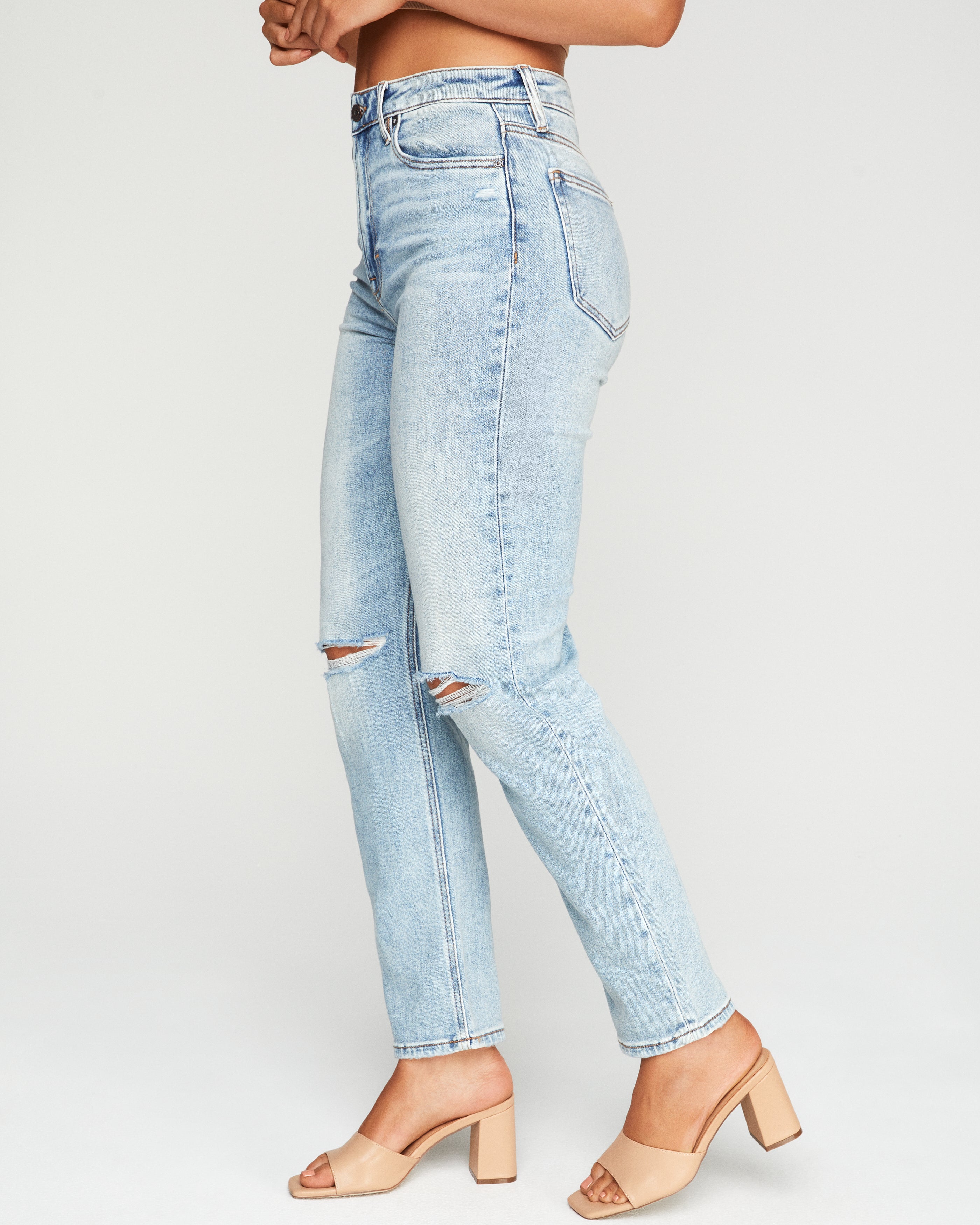 Morgan High Rise Mom Jeans