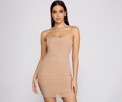 Haute Mesh Mini Dress