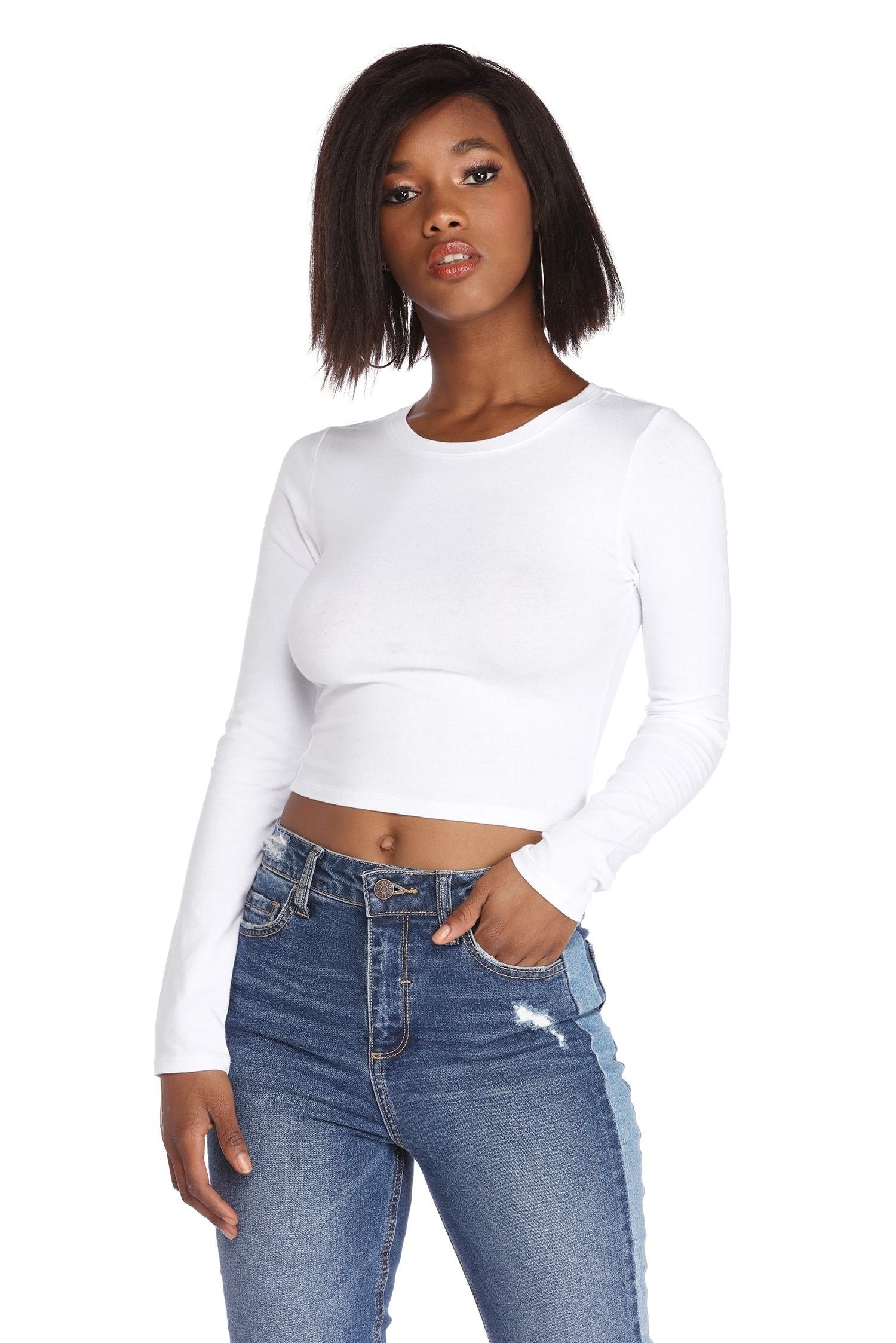 Hit The Basics Crop Top