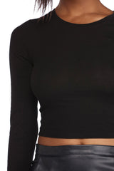 Hit The Basics Crop Top