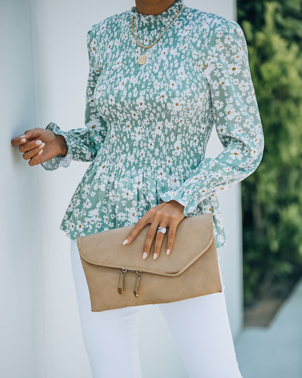 Hughie Floral Smocked Top