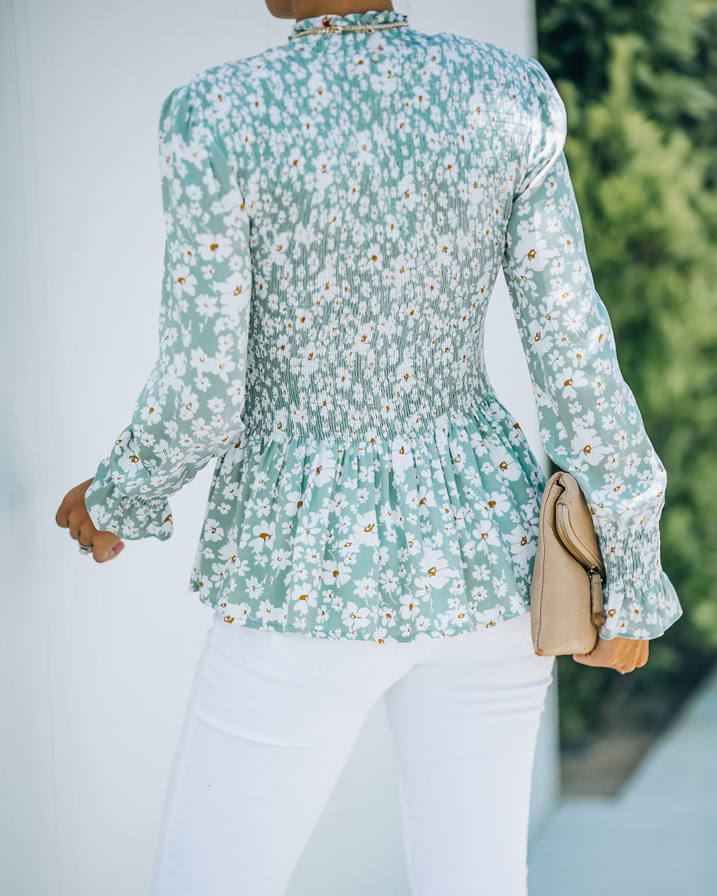 Hughie Floral Smocked Top