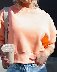 Everyday Necessities Sweatshirt - Peach