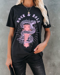 In Tune Rock & Roll Cotton Tee