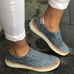 Casual Slip On Hollow-Out Sneakers