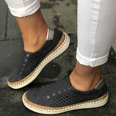 Casual Slip On Hollow-Out Sneakers