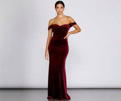 Jenisa Formal Off The Shoulder Dress