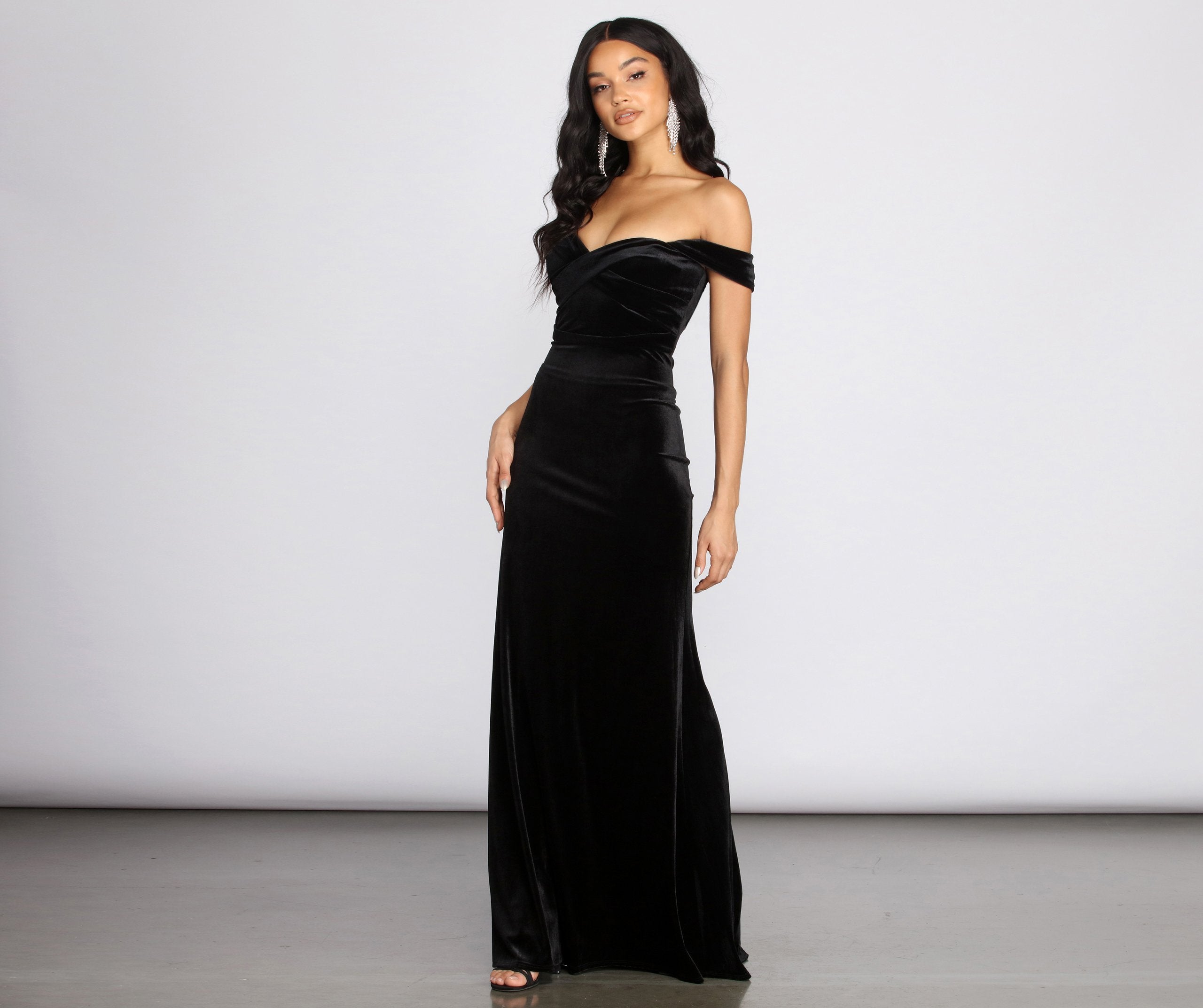 Jenisa Formal Off The Shoulder Dress