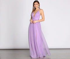 Jodi Tulle A-Line Dress