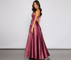 Juliet Formal High Slit Dress 2