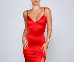 Karasi Formal High Slit Mermaid Dress