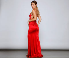 Karasi Formal High Slit Mermaid Dress