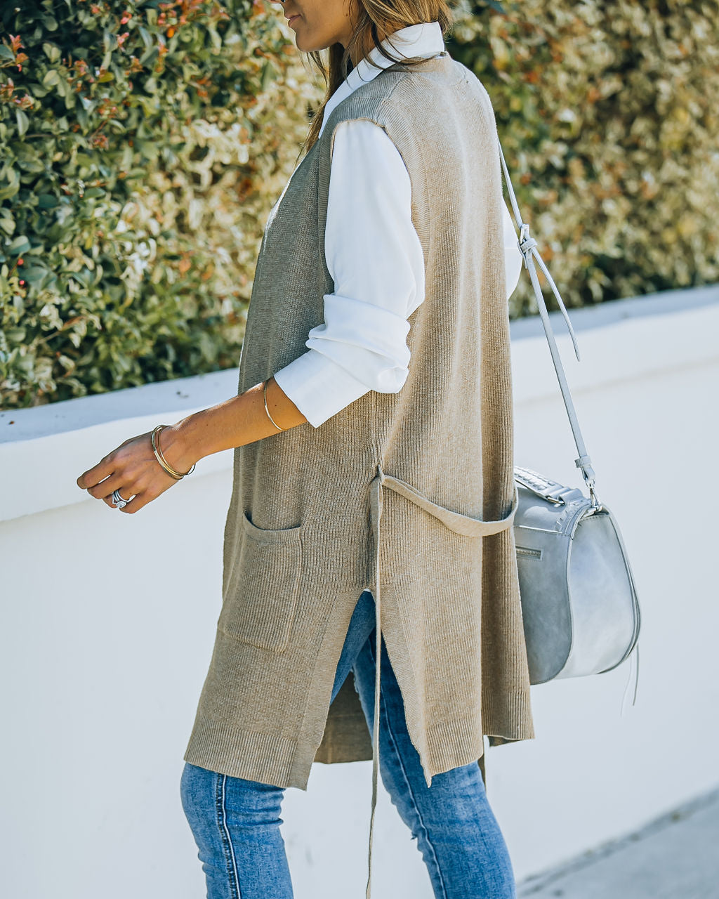 Kenneth Pocketed Knit Vest