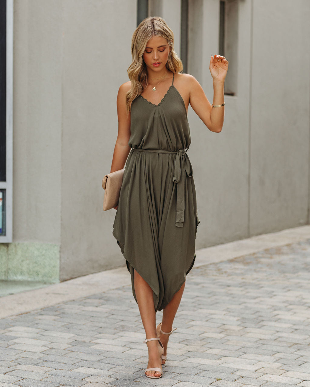 Khari Relaxed Tie Jumpsuit