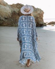 Kiawah Printed Kimono